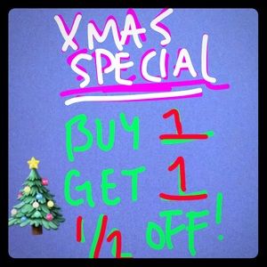 XMAS SPECIAL!!! BOGO 50% OFF 🎄☃️